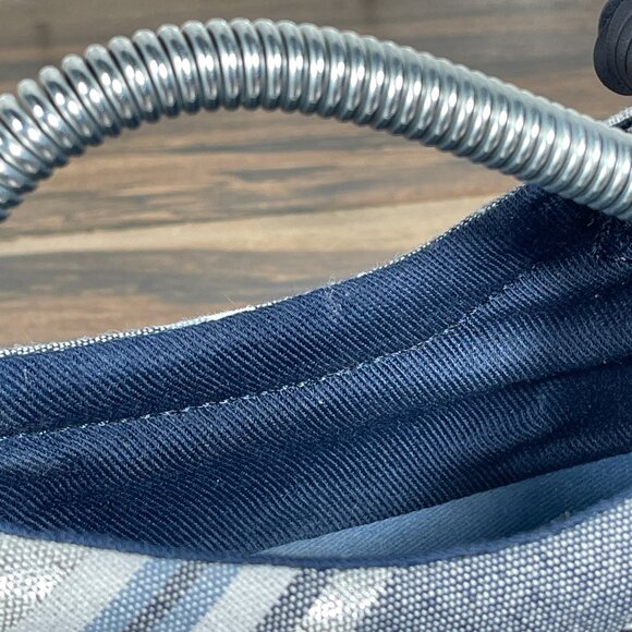 Sperry Pier Wave LTT Sneaker Womens Size 8.5 Shoes Navy Multicolor SeaCycled - Picture 4 of 13